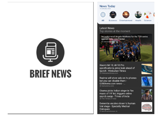 Brief News App, By Jay Tarpara, Surat @nettcode