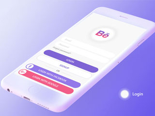 Behance App Design by Bhavna Raval, Mumbai @nettcode