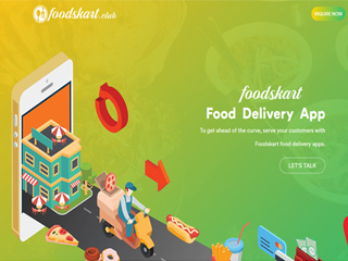 foodskart.club by Monika Bhojani, Ahmedabad @nettcode