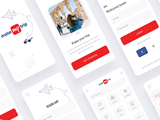 Makemytrip App Redesign by Vijay Bhuva, Surat @nettcode