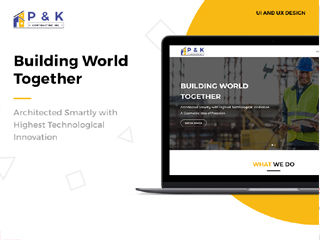 P&K Construction by Rahul Ninave, Ahmedabad @nettcode